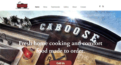 Desktop Screenshot of eatcaboose.com